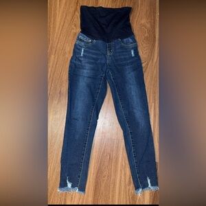 Blue savvy maternity jeans. Size M, but fit more like a size 2-4
